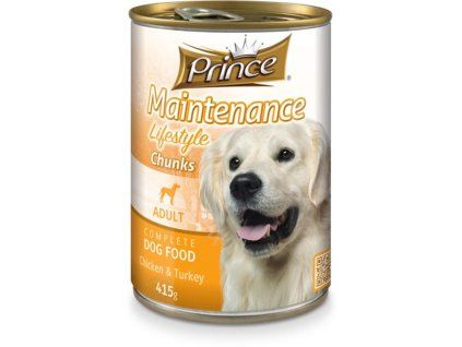 PRINCE DOG 415G POLLO E TACCHINO