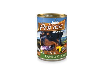 PRINCE DOG PATE 400G LAMB AND CHICKEN