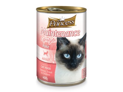 PRINCESS LIFESTYLE PATE CAT LACHS 400G