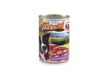 PRINCE PREMIUM ZVERINA/PŠTROS, RAJČA A MRKVA 400G