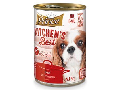 PRINCE KITCHEN BEST DOG RINDFLEISCH & GEMÜSE 415 G