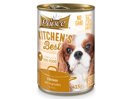 PRINCE KITCHEN BEST DOG POLLO/VERDURE 415G