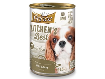 PRINCE KITCHEN BEST ZVĚŘINA PES 415G