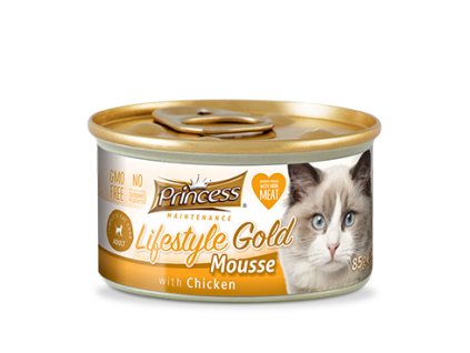 LIFESTYLE GOLD MOUSSE - POLLO 85G