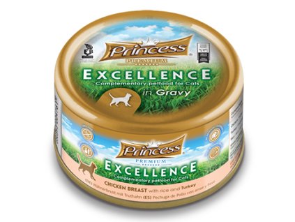 PRINCESS EXCELLENCE HÜHNERBRUST/TRUTHAHN 70G