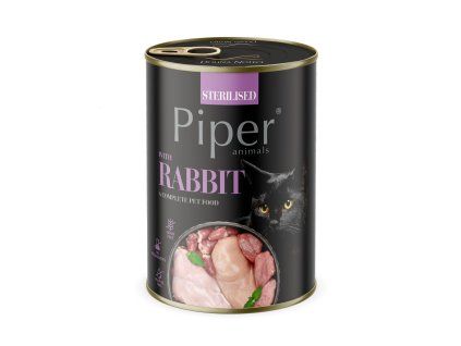 PIPER CAT S KRÁLIKOM STERILISED 400 g