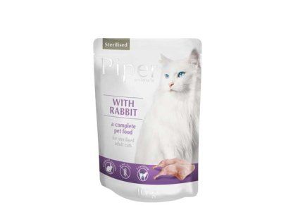 GATTO PIPER CON CONIGLIO STERILIZZATO 100 g