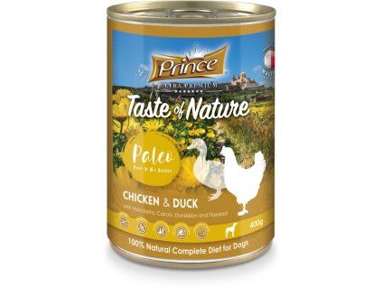 PRINCE PALEO POLLO ANATRA 400G