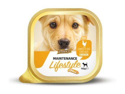 PRINCE PATE DOG 150G kurča
