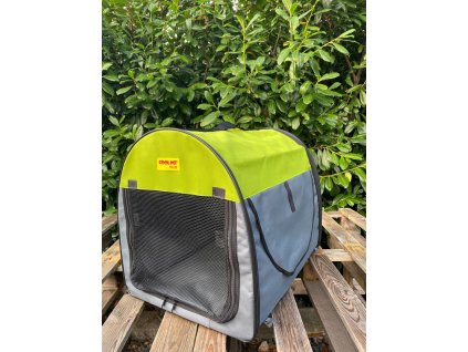 Easy box zelená/šedá (Varianta Velikost přepravního boxu: 2XL:97*71*76 cm)