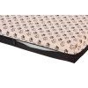 Kuschelbett - beige mit braunen Pfoten