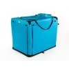 Potah na transportní box COOL PET Plus tyrkysová modrá (Varianta Velikost přepravního boxu: Maxi Box 140*90*110cm)