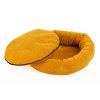 Donut pelíšek (Varianta Barva: velur hořčicový)