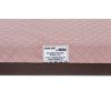 Bed - quilted velor in old pink/brown eco leather