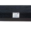 Orthopedic mattress - black velor/black eco leather