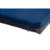 Letto ortopedico - velluto blu scuro - trapuntato