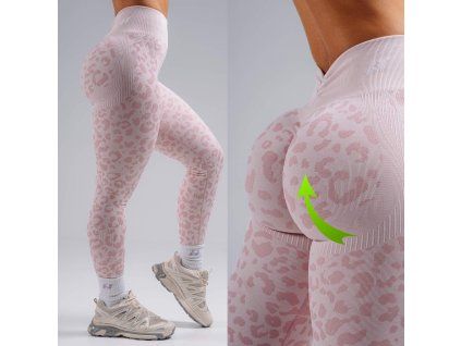 NEBBIA legíny 849 pink leopard 02