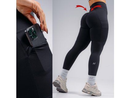 NEBBIA leginy s kapsou 851 black 01