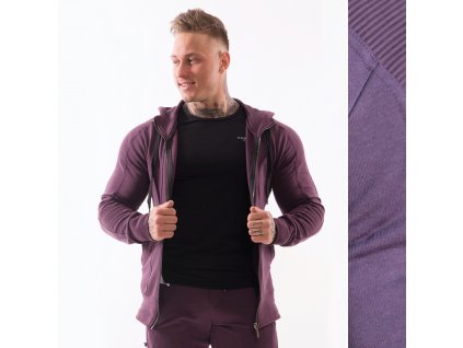Nebbia AW mikina zips 720 bordó