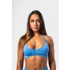 Bezešvá sportovní podprsenka NEBBIA Totally Seamless 305 modrá