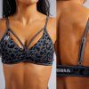 NEBBIA primal podprsenka 854 black leopard 03