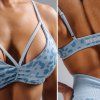 Podprsenka NEBBIA PRIMAL 854 blue leopard 08