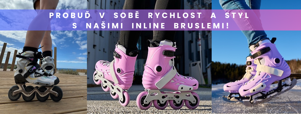 Inline bruslení je víc než jen bruslení