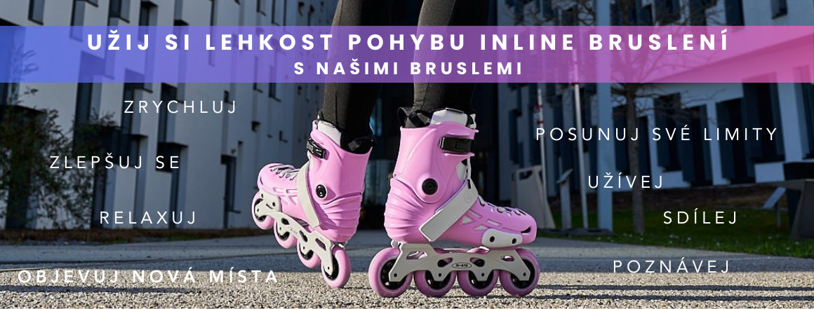 Inline bruslení je víc než jen bruslení