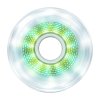 luminous led wheels pixel green wicker