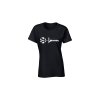 luminous classic glow tshirt woman black