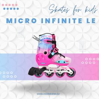 MICRO Infinite LE jsou další variantou oblíbených bruslí Infinite, které se vyznačují výrazným a stylovým designem...
