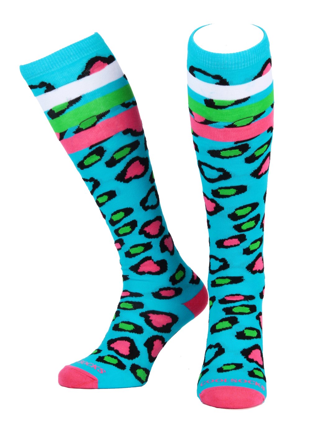Coolsocks podkolenky Slim- Leopard