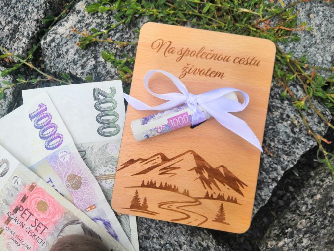 Dárková plaketa "Hora"
