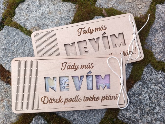 Dárková krabička "Nevím"