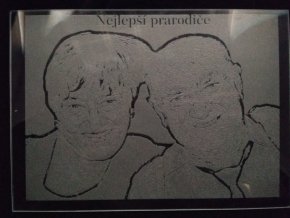 Skleněný portrét