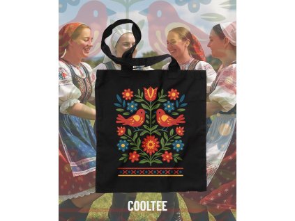 folklorna taska 1 cierna farebna