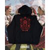 folklorna mikina unisex 2 cierna cervena
