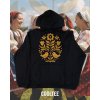 folklorna mikina unisex 4 cierna zlta
