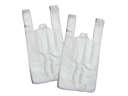 mikrotenová taška HDPE 5 kg bílá