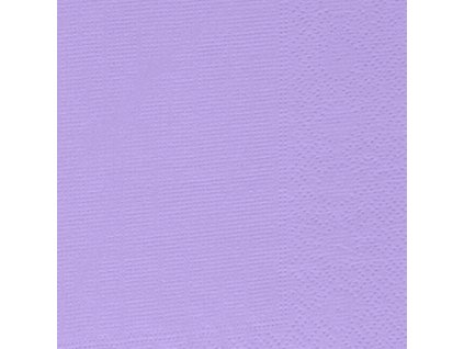 papírové ubrousky 33 x 33 cm světle fialové