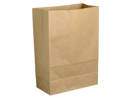papírový sáček s obdélníkovým dnem
