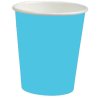 papírový kelímek světle modrý
