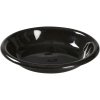 REUSE plastový talíř černý hluboký 21 cm