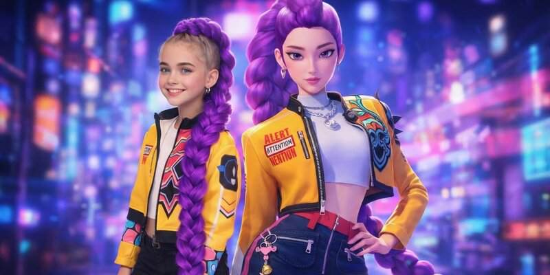 Rumi cop z K‑Pop Demon Hunters: návod