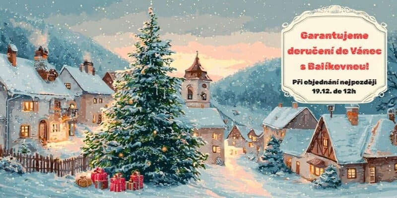 Vánoční termíny doručení 2025