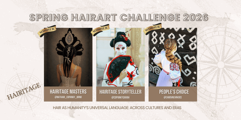 Spring HairArt Challenge 2026: Když vlasy vyprávějí příběhy dědictví