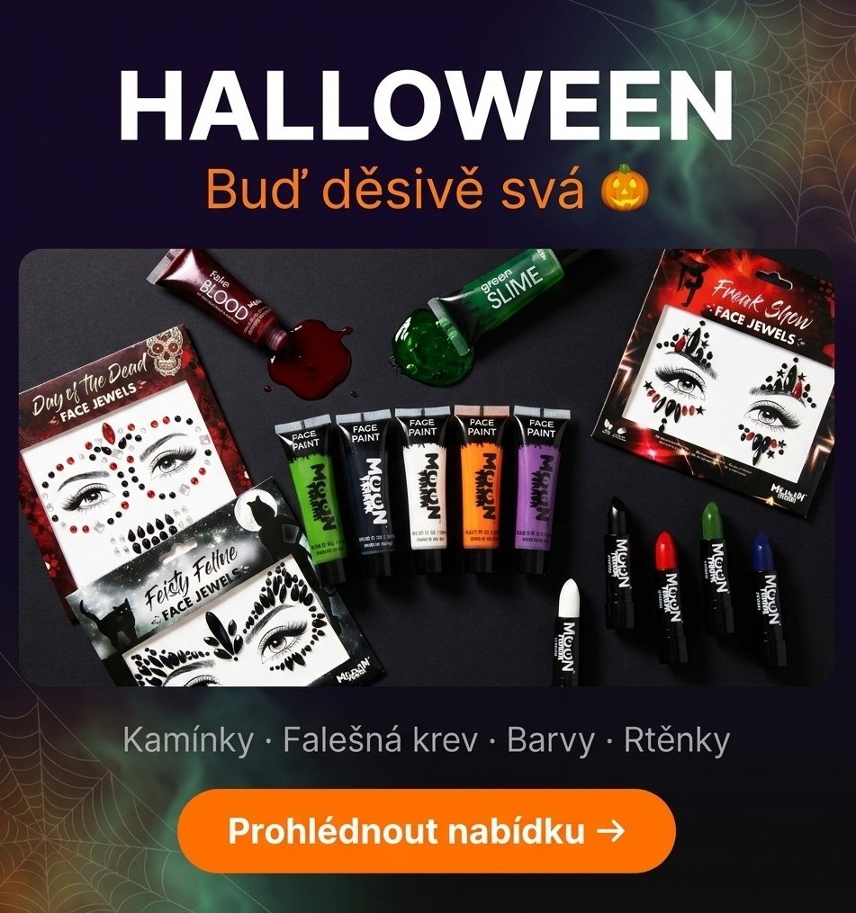Ozdoby na halloween, doplňky ke kostýmu