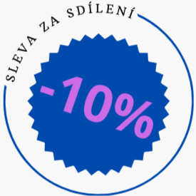 10% slevu na druhý a jakýkoli další nákup u nás může mít každý, kdo nás viditělně označí na instagramu či udělí hodnocení na Heurece.