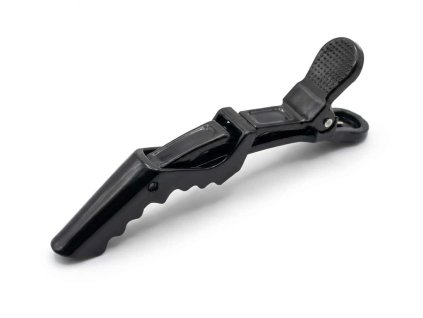 Kadeřnický klips černý