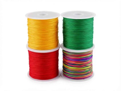 Šňůrky ozdobné polyester 0,5mm